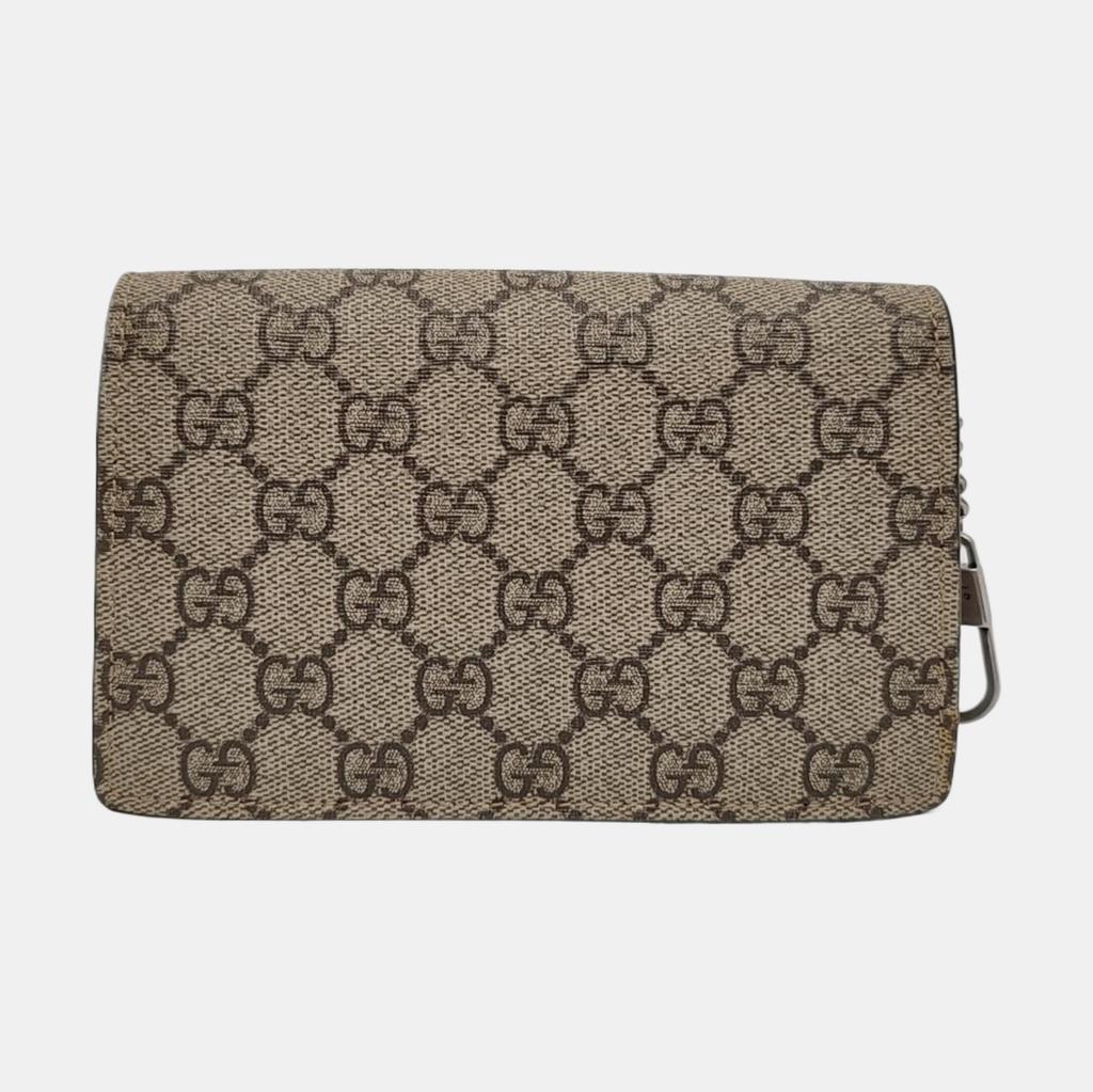 [Pre-Owned] Gucci Dionysus GG Supreme Super Mini Bag 'Beige' - Very Good #Z251Q0