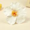 5 Pieces Tropical Flower Hair Clip for Women Girls Lightweight Comfortable Hair Ornament Secure Grip Cloth Fabric