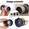 4/10/23mm Optical Lens Astronomy Telescope Eyepiece High Definition Telescope Eyepiece Lens 4/10/23mm Optical Lens