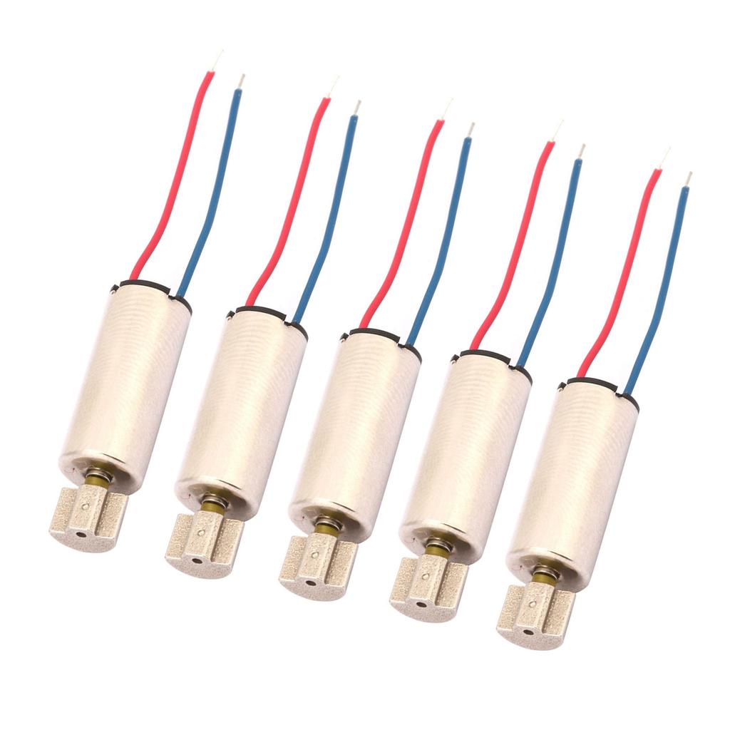 5Pcs 7500rpm Strong,   Coreless Vibrating Soldering Tip Temperature Vibration Electric Motors Iron Electrical Test Motor for Smart Bracelet Toy