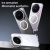 Frameless For Magsafe Metal Camera Fold Stand Holder Phone Case For VIVO X300 S Pro Ultra Magnetic Wireless Charge Bumper Cover