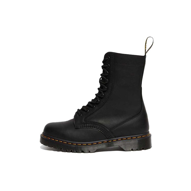 Dr. Martens Šněrovací boty ke kotníku s kulatou špičkou Unisex boty Černá 26361001