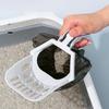 Cat Litter Scoop Multipurpose Large Capacity One Piece Design Efficient Cleaning Kitten Litter