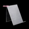 M-1pcs Clear Acrylic Display Book Stand Easel Holder For Displaying Picture Albums, Books, Music Sheets, Artworks,CDs, Etc
