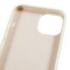 For iPhone 13 6.1 inch Shockproof Liquid Silicone Phone Case Back Protective Cover with Soft Lining