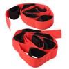 2Pcs Fun Outdoor Sports 6 Legged Race Bands Giant Footstep Nylon Webbing Tram Game Activity