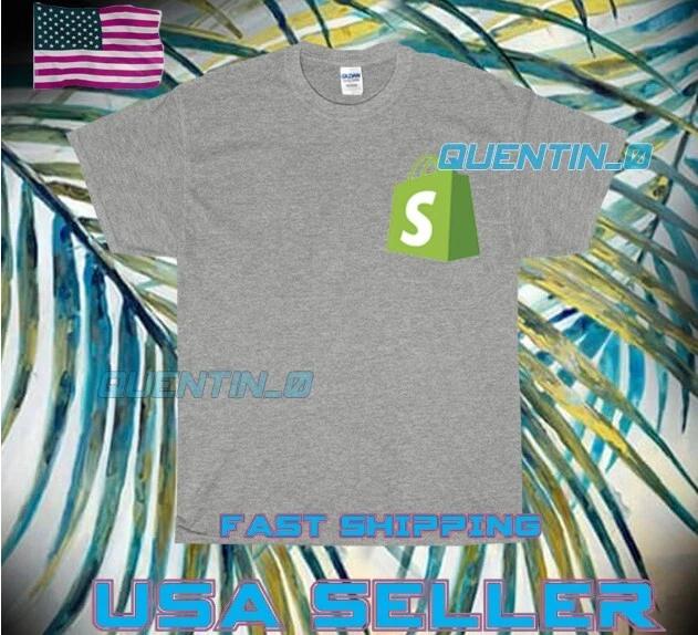 NEW Shirt PREMIUM SHOPIFY TEAM LOGO T-Shirt FUNNY UNISEX SIZE S TO 5XL 2XL