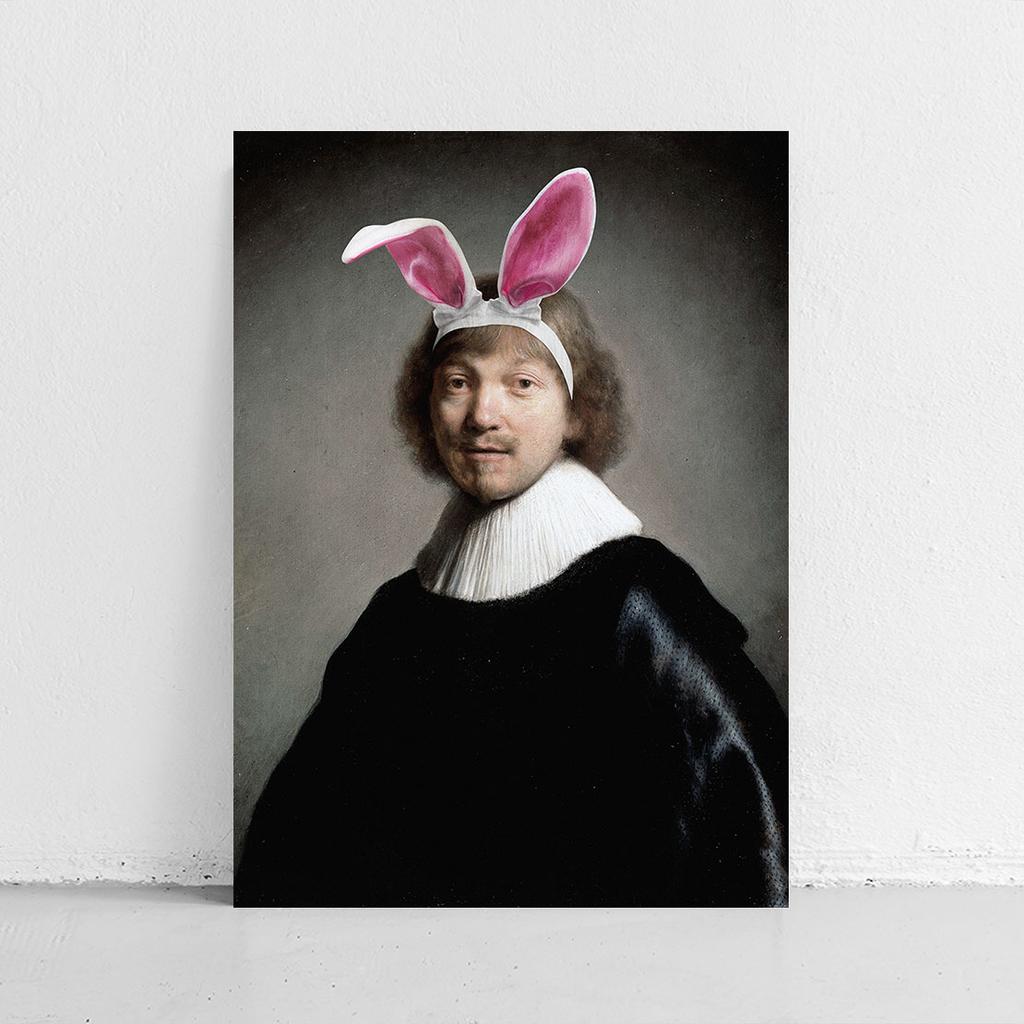 Obraz na płótnie króliczek rembrandt