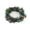 30cm Artificial Xmas Wreath Xmas Garland for Your Front Door Wedding Ceremony