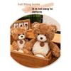 30cm Teddy Bear Doll Simulation Plush Toy Handmade Doll Cartoon Anime Cute Pillow Cushion Home Decoration Children's Birt