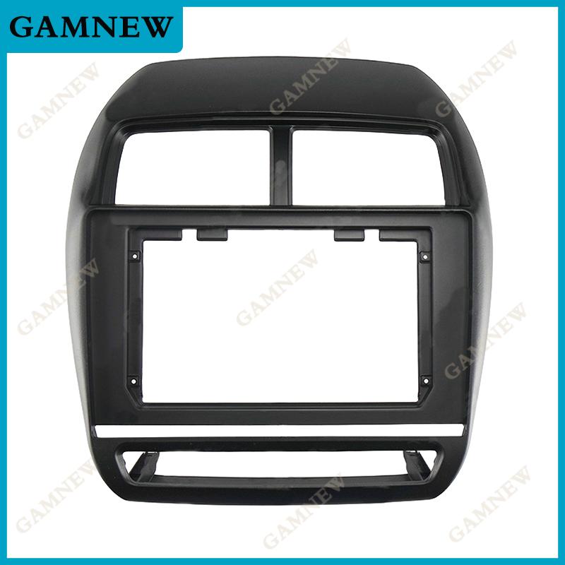 10 Inch Car Frame Fascia Adapter Canbus Box For Mitshbishi RVR ASX 2019 Android Radio Audio Dash Fitting Panel Kit