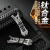 Titanium Multi-Tool EDC Pry Bar Compact Survival Tool Outdoor Camping Hiking Everyday Carry