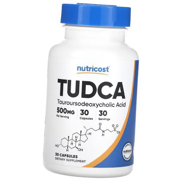 

Тауроурсодезоксихолева кислота, TUDCA 500, Nutricost 30капс (72647014) 30caps