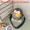 Penguin Cartoon Fun Backpack With Spacious Compartments For Girls Casual Wear