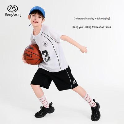 Bàndùxián Boys' Summer Quick-Dry Sports Set