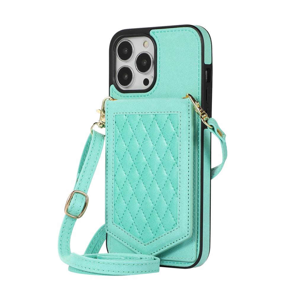 RFID Blocking Leather Case for iPhone 16 14 15 13 11 12 Pro Max XR Xs Max 8 7 Plus 16E Makeup Mirror Wallet Card Holder