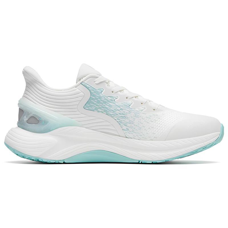 Anta Gen 3.0 Anti Slip Wear Resistant Low Top Running Shoes Women's White Green Sneakers 122315586-1