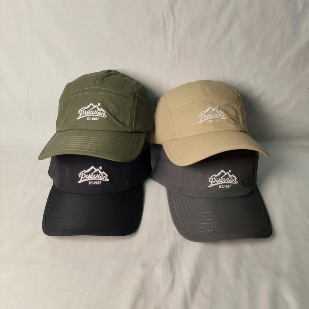 Spring and Summer New Letter Quick-drying Light and Thin Color Matching Baseball Cap for Men and Women Couples Fashionable Versatile Mountain Cap