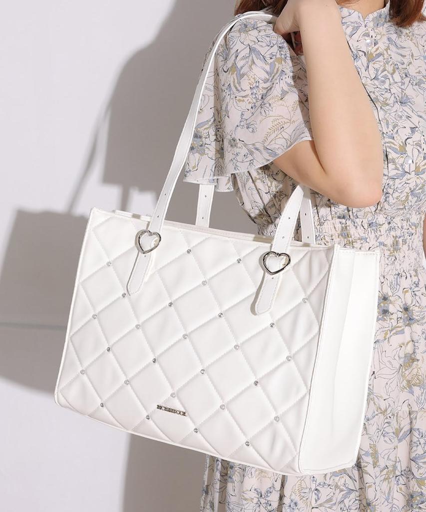 Altro Rose Ivory Tote Bag for Women, Large Capacity, 2-Way HandbagShoulder Bag with Zipper, Lightweight, Large Capacity, Handbag, Freestanding, Cute,
