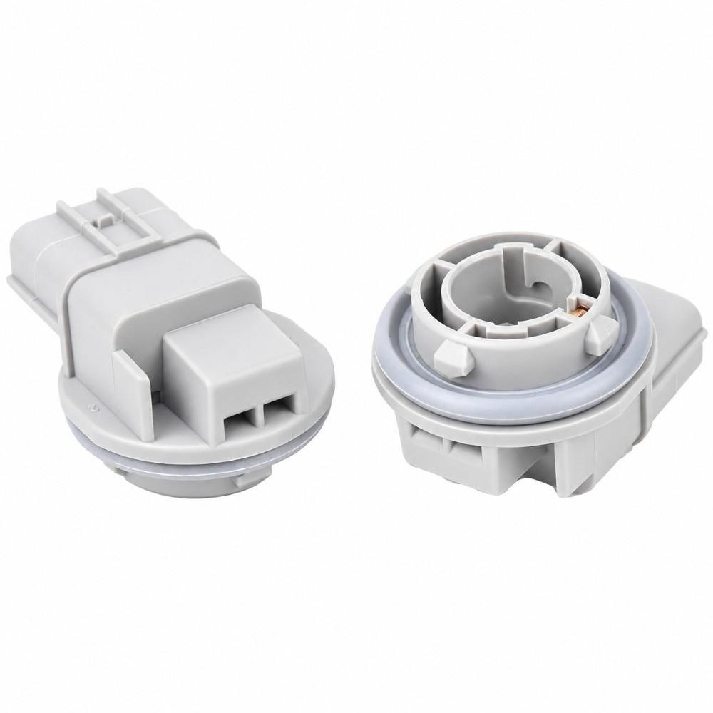 2PCS 15.5mm Interface Turn Signal Bulb Socket Double Contact Bulb Plug Socket Vehicle Lighting