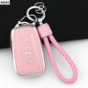 4 Buttons Tpu Remote Car Key Case Cover For Toyota Chr Camry Corolla Rav4 Highlander C-Hr Prius Land Cruiser Prado Key Chain Fob