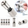 Metal Presser Foot Fastener Silver Quick Auxiliary Holder New Spring Clamp  For Domestic Sewing