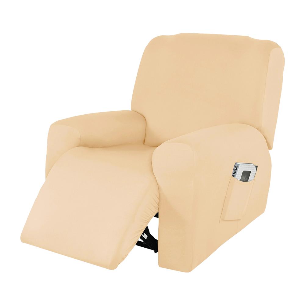 Waterproof Elastic Sofa Cover Stretch Recliner Cover Spandex Armchair Reclining Couch Cover Living Room 1/2/3/4 Seater
