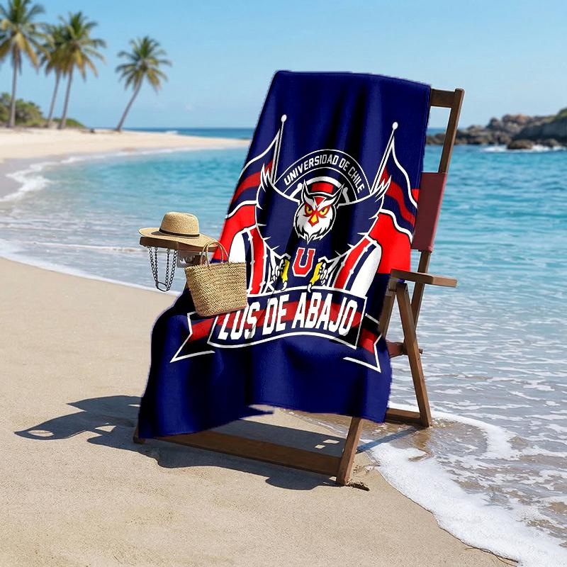 Universidad Los De Abajo Fashion Beach Towel: Ideal for Summer Adventures Soft, absorbent and quick drying suitable for swimming and bathing