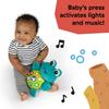 Baby Einstein Neptune Musik Plüsch eine niedliche Komponisten Schildkröte Monate und Lernspielzeug mit verschiedenen Formen und ausländischen und Musikinstrumenten Spielzeug, (6