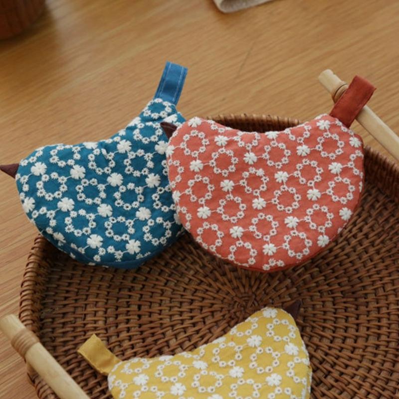 Heat Resistant Cotton Handle Cover For Pot Pan Lid Practical Safe High Temperatures Protections Kitchen Tool