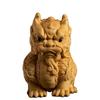 Thuja sutchuenensis Solid Wood Carved Tea Toys Kirin Tea Pet Ornament Home Crafts and Cultural Toys Kung Fu Tea Set Accessories