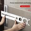 Adjustable Multifunction Tile Hole Locator and Ruler Tool