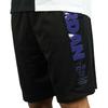 Jordan Colorblock Letter Logo Print Mid-Waist Straight Shorts Men Bottoms Black BQ0199-010