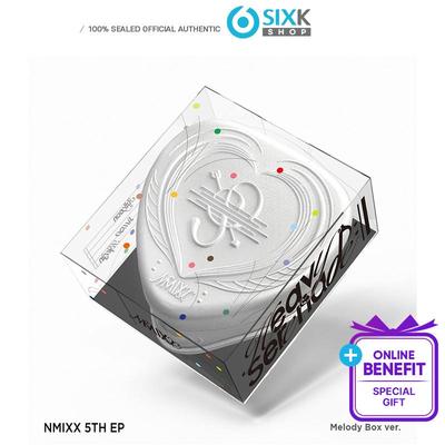 [Förhandsbeställning] NMIXX - [Heavy Serenade] MELODY BOX VER. (Begränsad) Onlineförmån