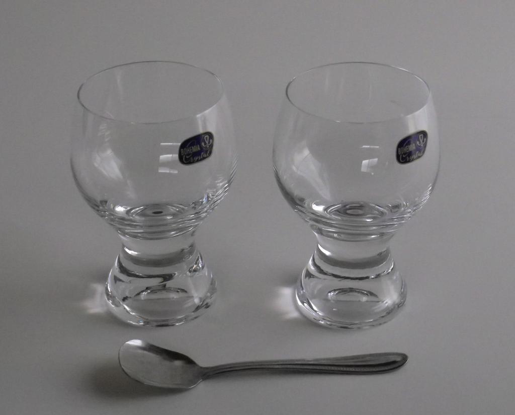Bohemian Glass Gina Glass Wine Glass Set of 2