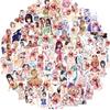 50/100Pcs Adult Anime Sexy Hentai Stickers Waifu Kawaii Decal for Car Motorcycle Wall Luggage PVC Waterproof Sticker Toys