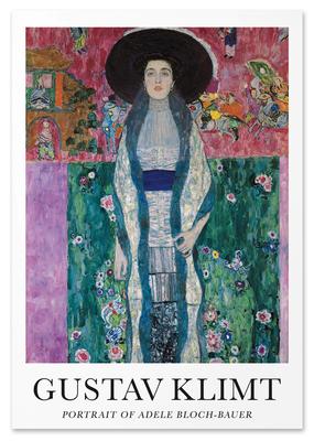 Αφίσα Gustav Klimt Πορτρέτο της Adele Bloch