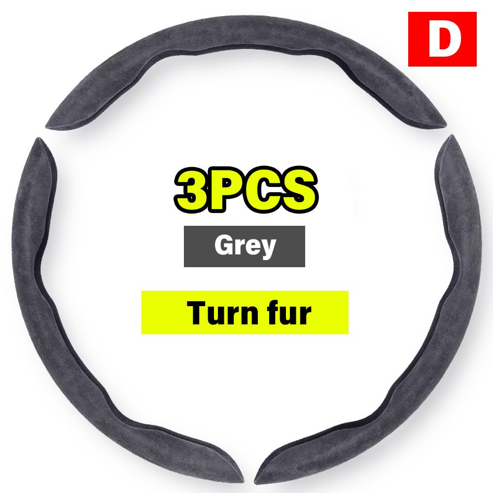 Non-Slip Car Steering Wheel Cover Carbon Fiber Booster Cover Auto Interior Accessories For BMW F10 G30 E92 G20 E46 E90 X3 X5 E53