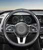 Valve Stems Caps Car Sticker Hot 2025 New B5 VW For Volkswagen Leather Carbon Fiber Car Steering Wheel Cover Car Accessories For QR9