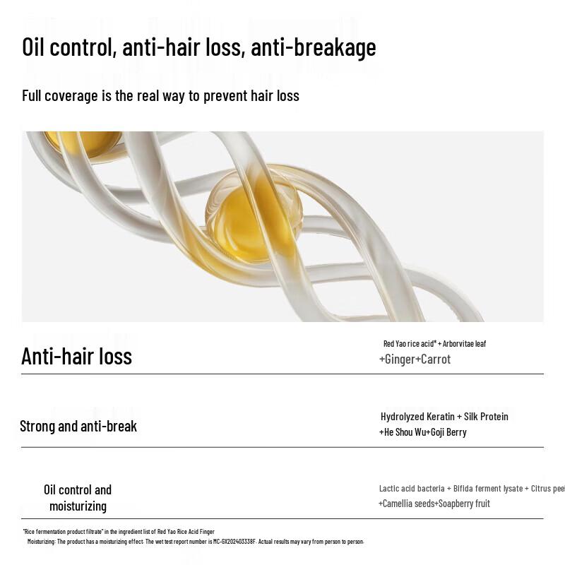 Changfa Xiaozhai Herbal Anti-Hair Loss & Strengthening Shampoo