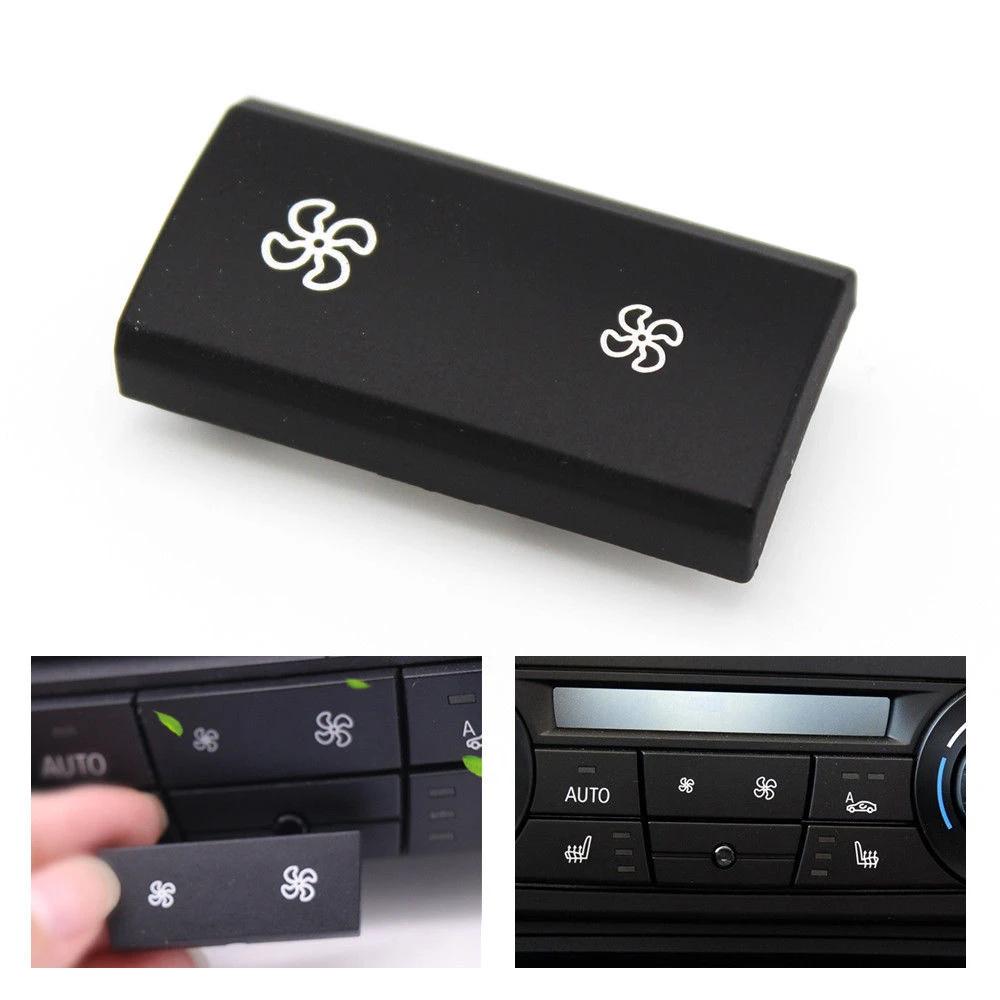 

Wind Air Volume AIR Conditioning Fan Switch Button Cover For BMW X5 X6 E70 E71