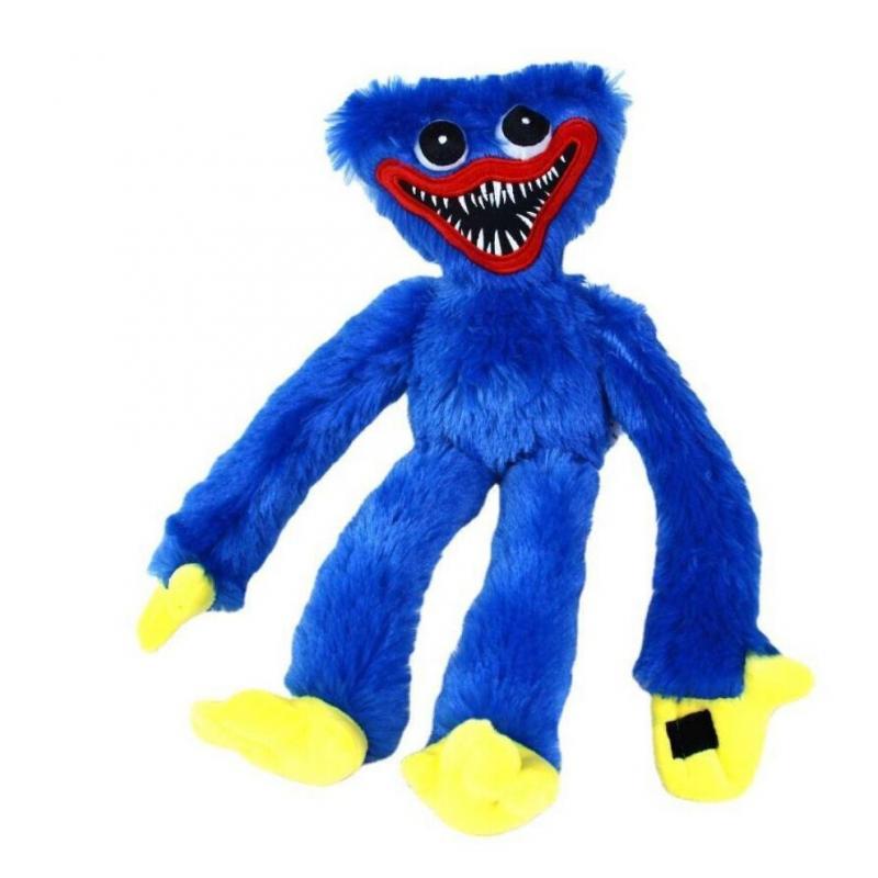2er Set Poppy Playtime Huggy Wuggy Plüschtier 40 Cm – Weiches Plüschtier Blau/Rosa
