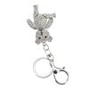 Keychain Artificial   Pendant Keychain Rhinestone Car Key Keychain For Bags Wallets Backpacks