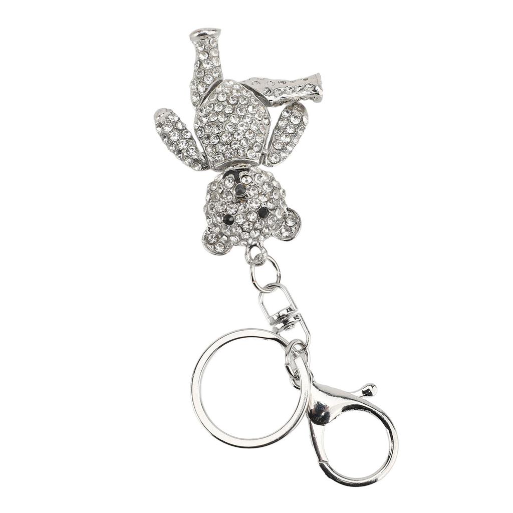 Keychain Artificial   Pendant Keychain Rhinestone Car Key Keychain For Bags Wallets Backpacks