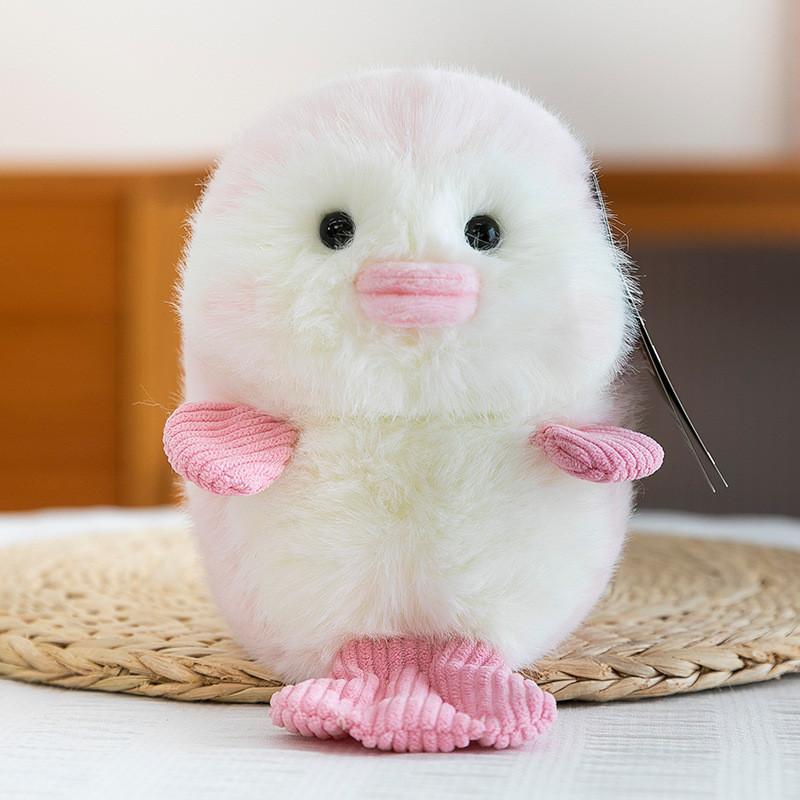 Plush Animal Stress Toy With Pp Cotton Filling For Office Desk Decor And Relaxation