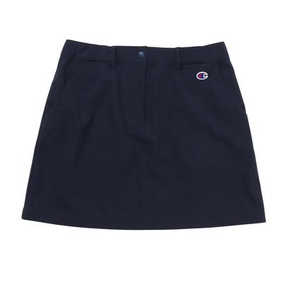 Shorts Stretch Script Logo Shorts Golf Navy Women's CW-ZG208