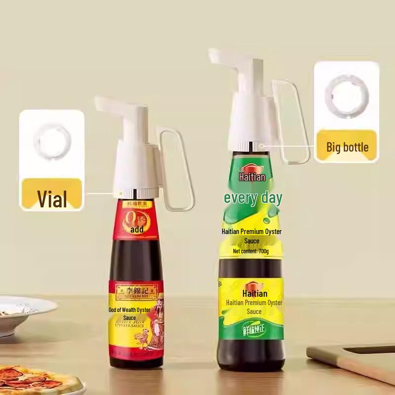 Universelle Lebensmittelqualität Austernsauce Pumpdüse Squeezer für den Haushaltsgebrauch