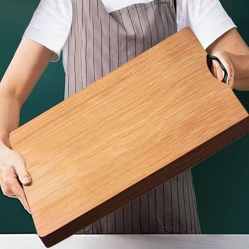 Thickened Bamboo Cutting Board - Anti-mildew, Antibacterial, Durable Kitchen & Fruit Chopping Board