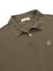 NORDISK Short Sleeve Polo Sweater - M_Beige Brown