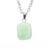 Natural Crystal Natural Stone Tiger Stone Irregular Shape Small Pendant Necklace N627
